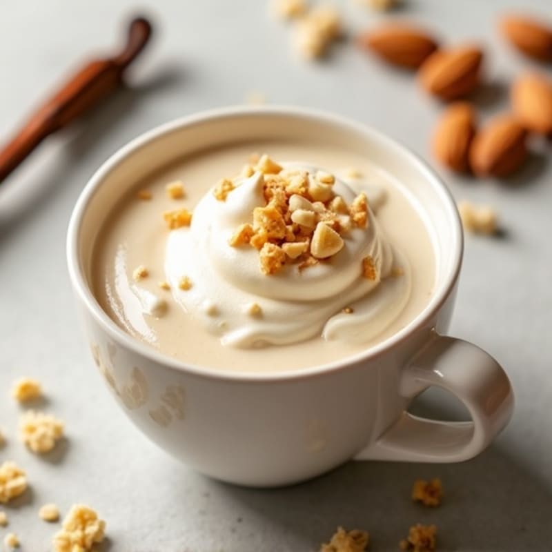 Silky Greek Yogurt Protein Mousse with Almond Butter