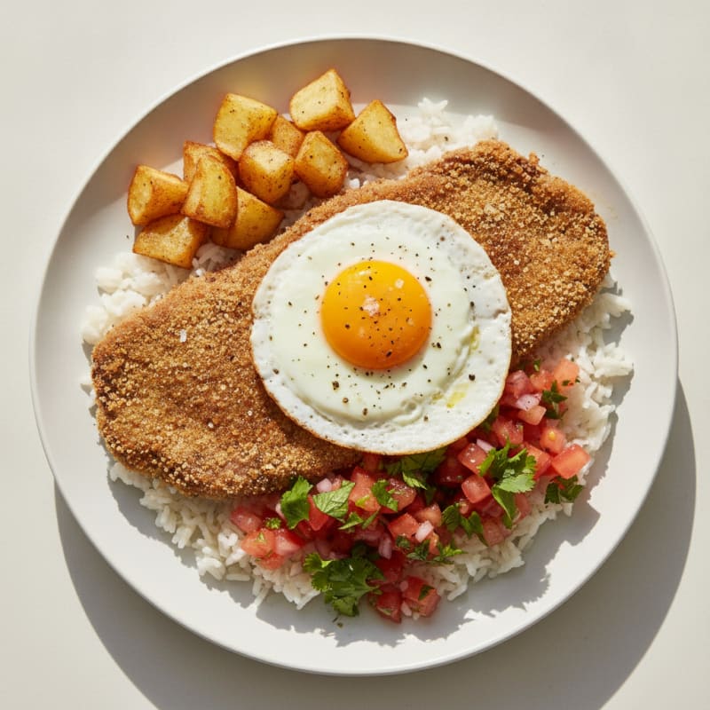 Silpancho Beef with Fried Egg