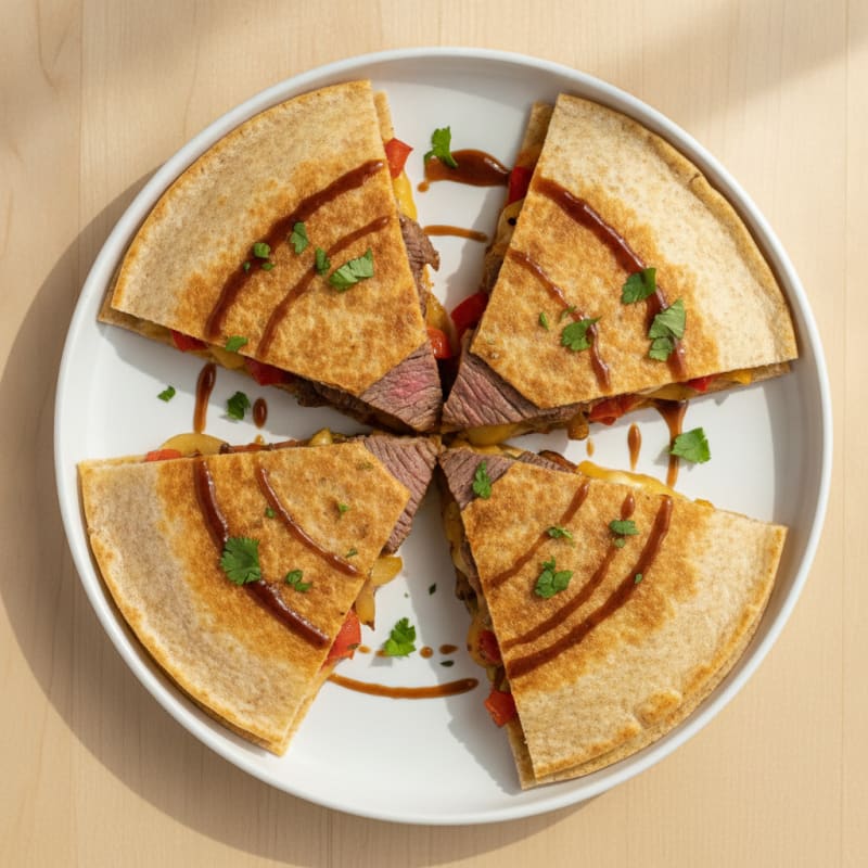 Steak and Cheese Quesadillas