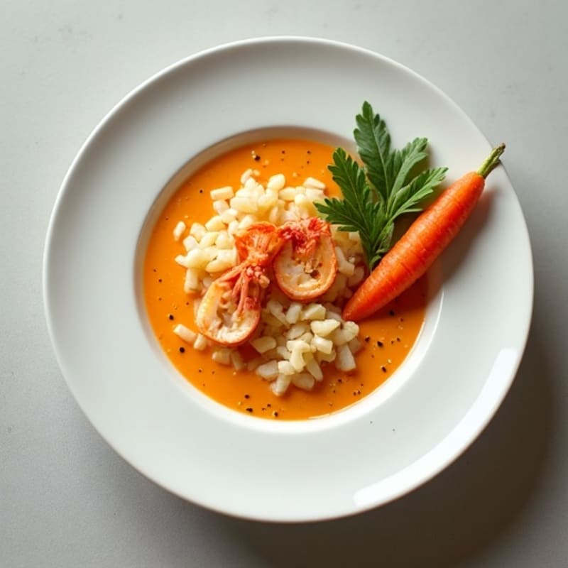Healthy Creamy Lobster Bisque