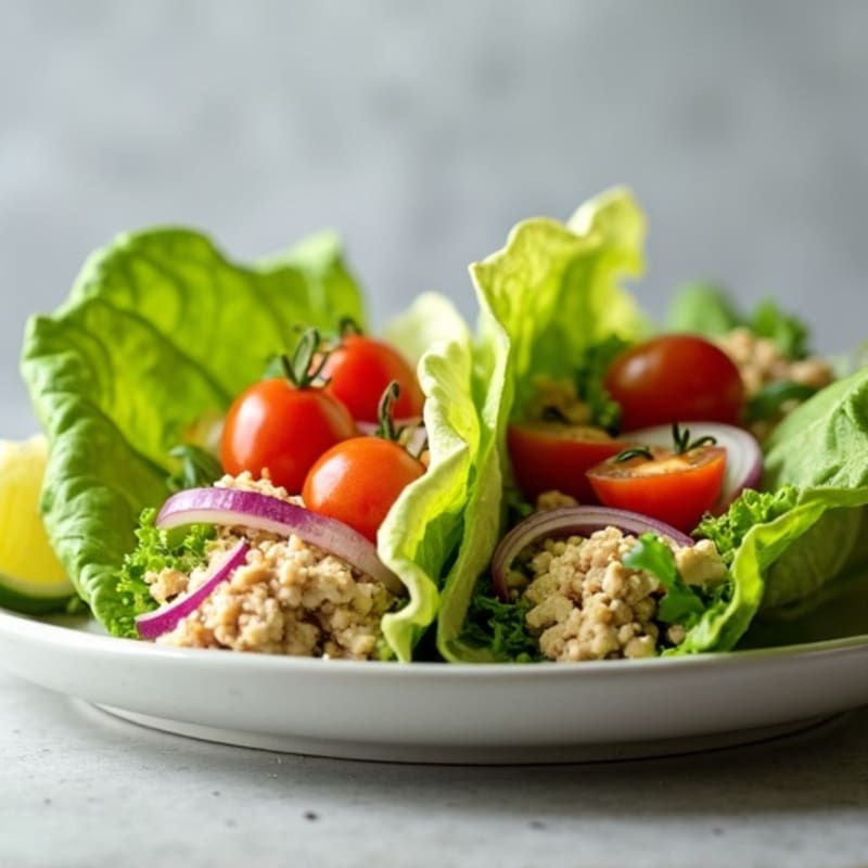 Creamy Avocado Turkey Lettuce Wrap