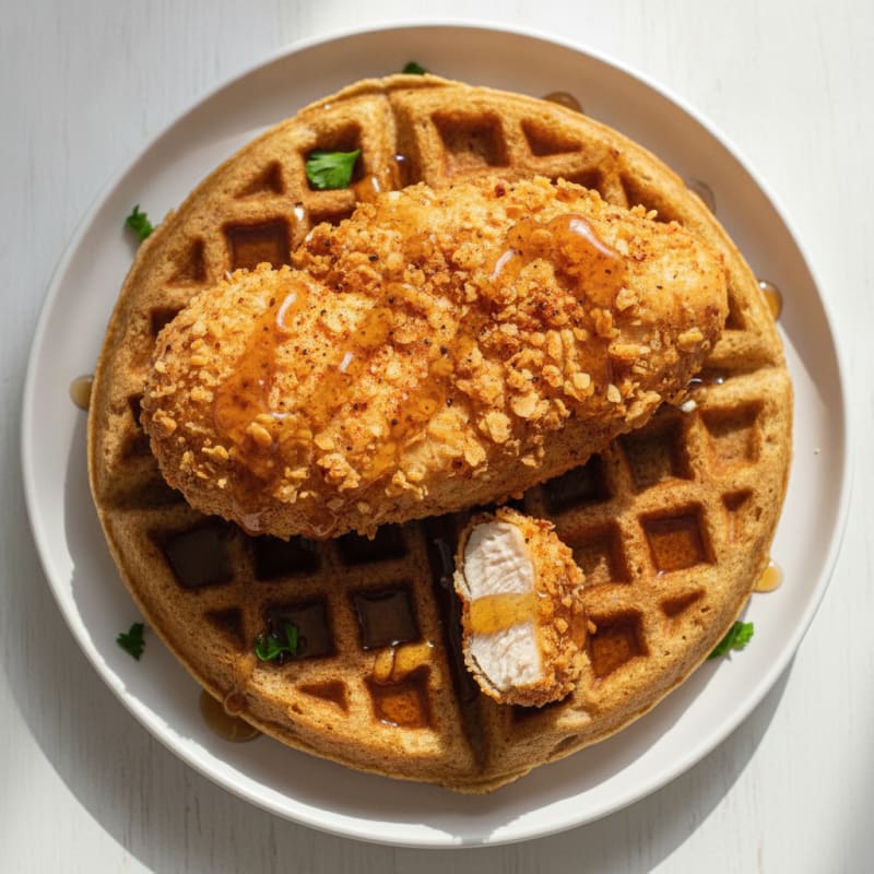 Golden Chicken & Waffles