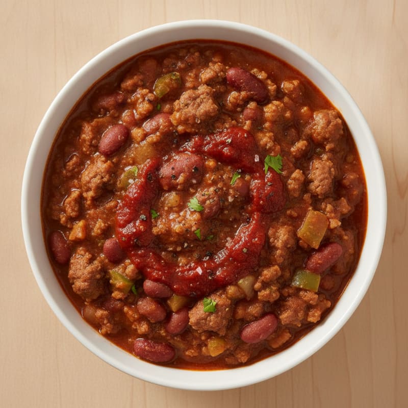 Ground Beef and Bean Chili