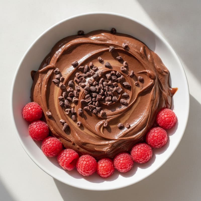 Silky Chocolate Protein Pudding