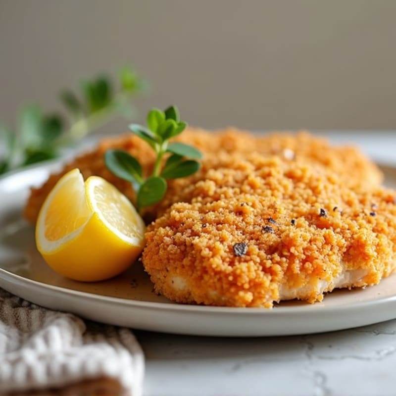 Crispy Panko-Coated Baked Chicken Breast