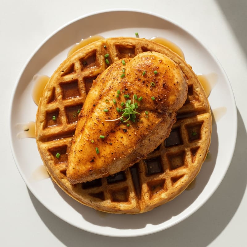 Golden Chicken & Waffles