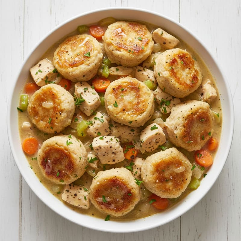 Homestyle Chicken and Herb Dumplings