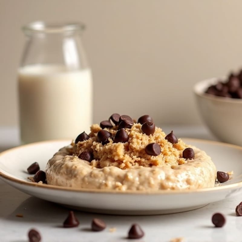 Protein-Packed Cookie Dough Overnight Oats