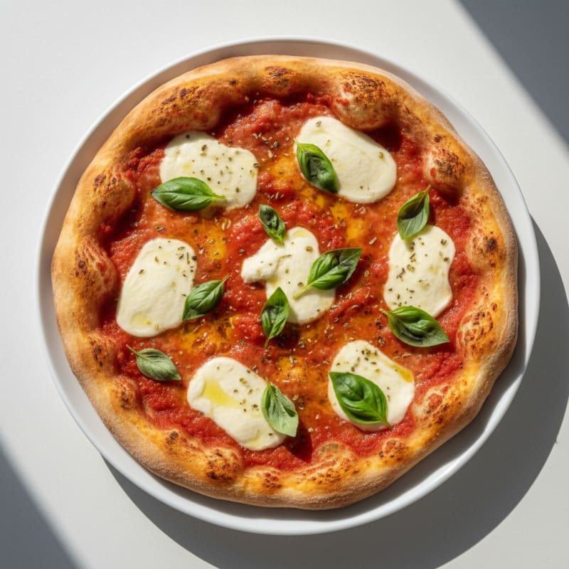 Classic Margherita Pizza with Fresh Basil