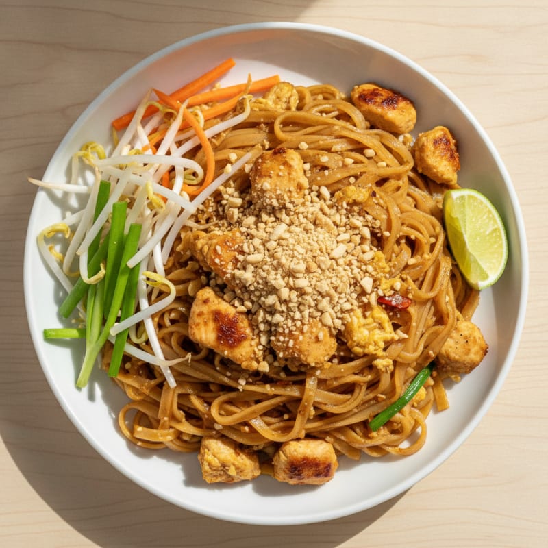 Chicken Pad Thai Noodles