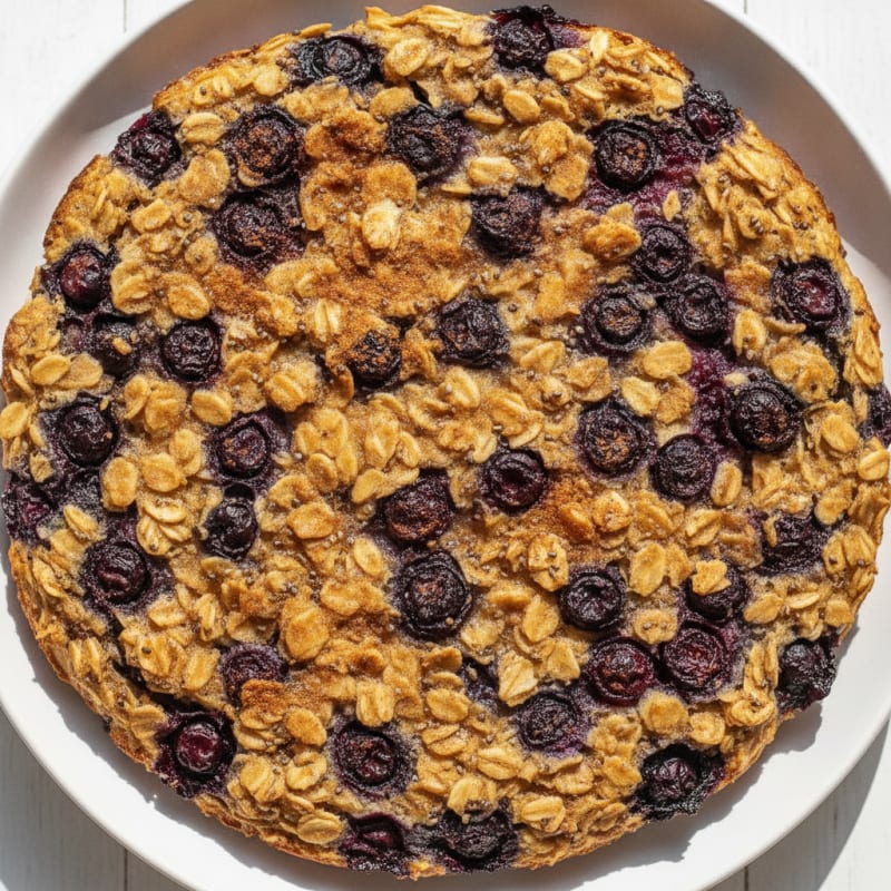 Wild Blueberry Baked Oatmeal