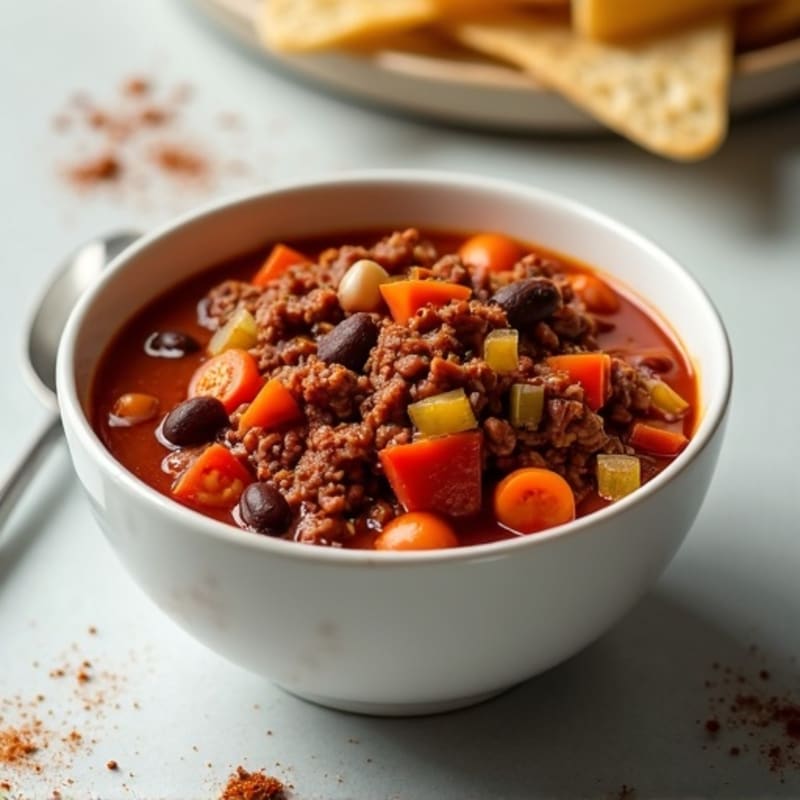Hearty Slow Cooker Beef Chili