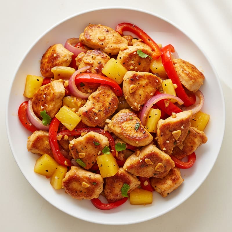 Sweet and Sour Chicken Stir-Fry