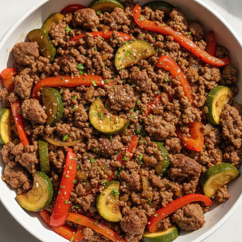Savory Beef and Vegetable Skillet