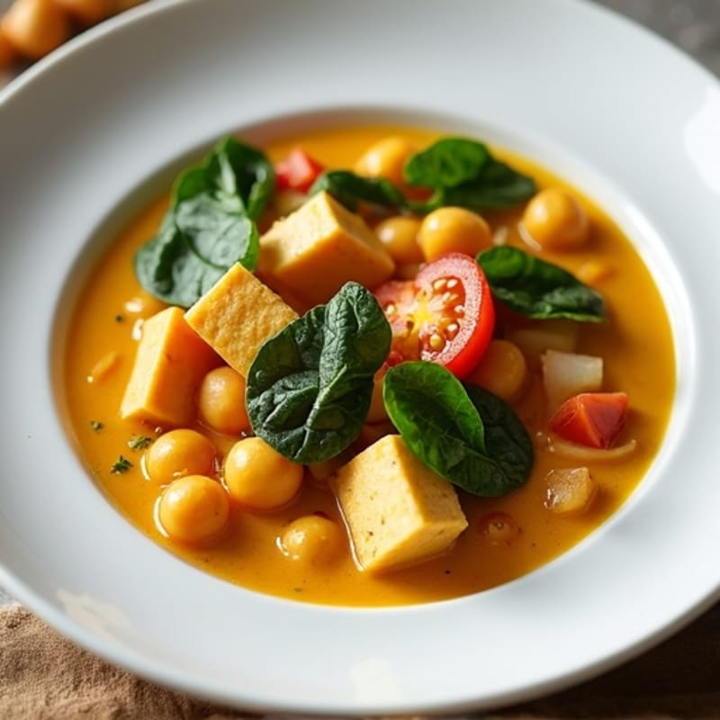 Creamy Coconut Curry Chickpea Stew