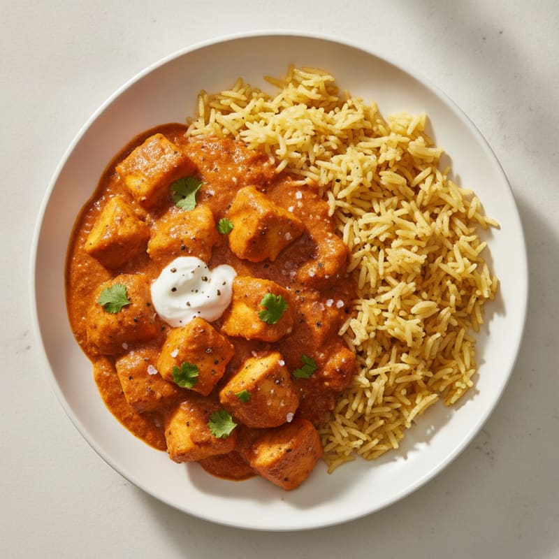 Chicken Tikka Masala with Basmati Rice