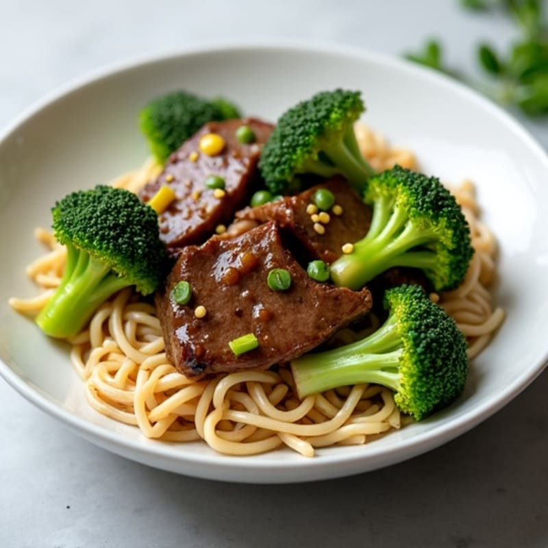 Tender Beef and Broccoli with Garlic Sauce