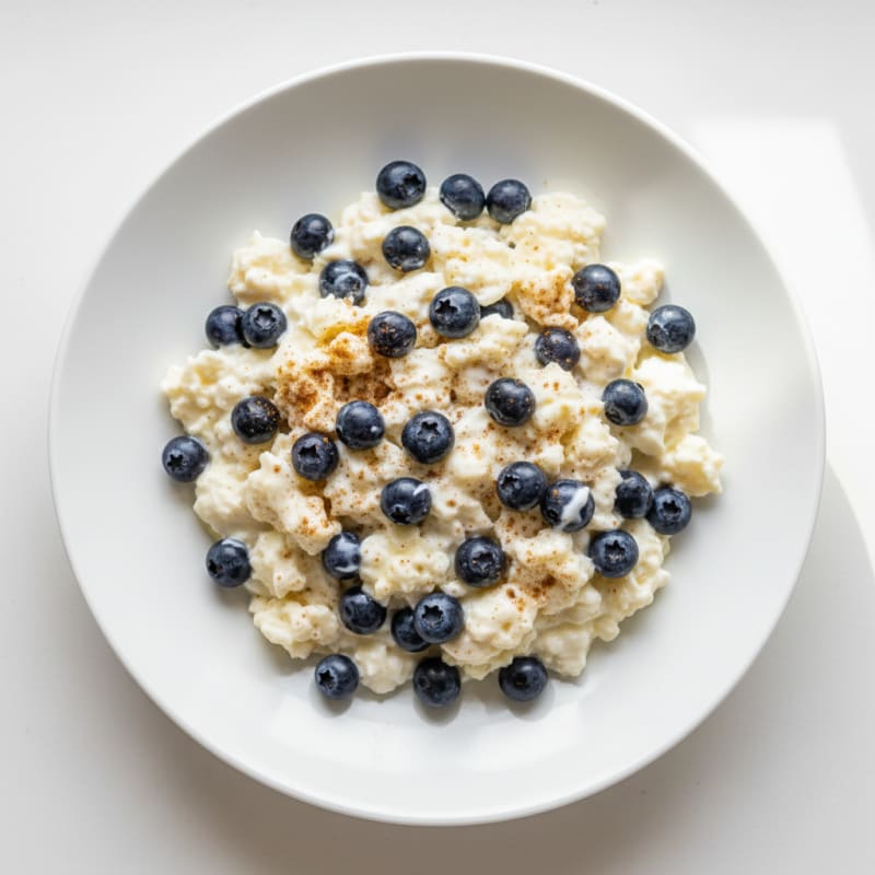Berry Greek Yogurt Egg White Scramble