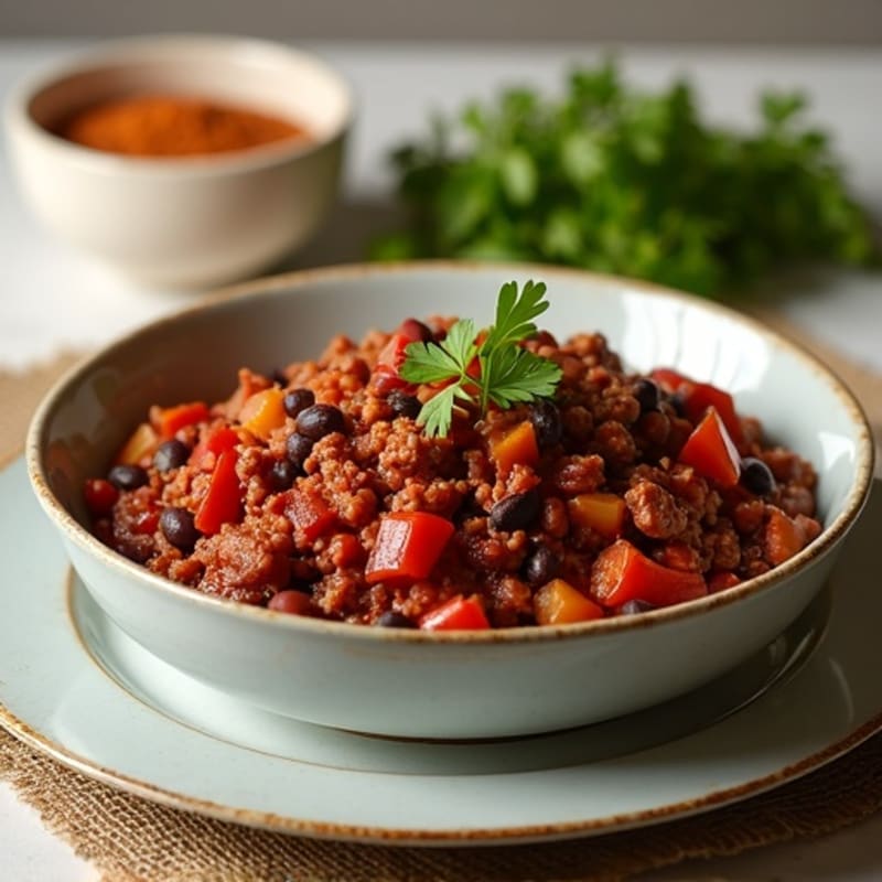 Hearty Lean Ground Beef Chili