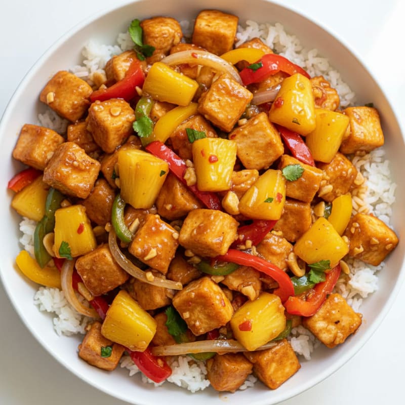 Sweet and Sour Chicken with Pineapple
