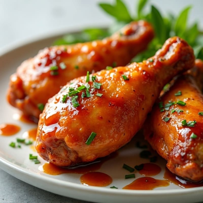 Crispy Honey-Garlic Roasted Chicken Wings