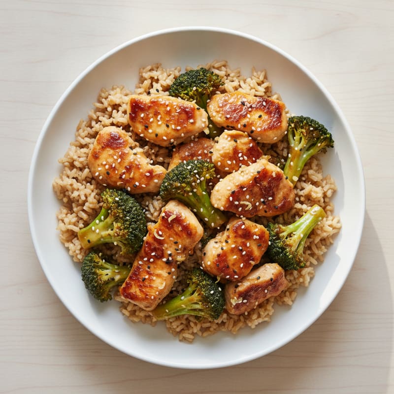 Teriyaki Chicken and Broccoli Stir-Fry