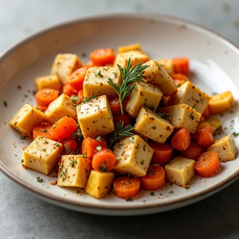 Crispy Roasted Root Vegetables with Fresh Herbs