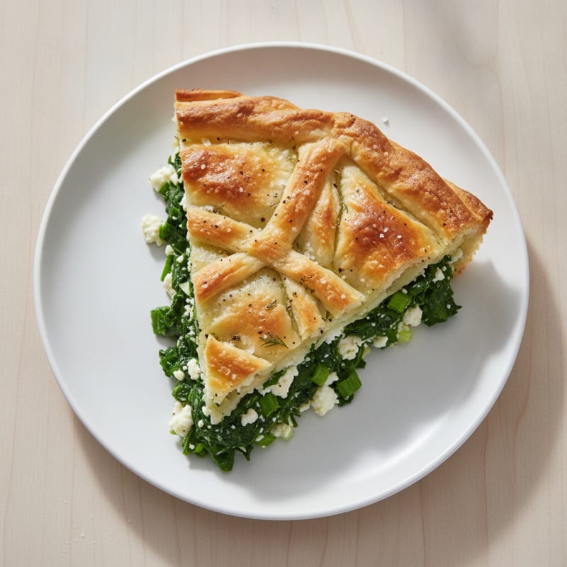 Spinach and Feta Phyllo Pie