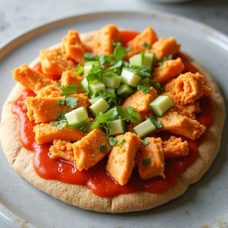 Spicy Buffalo Chicken Pizza