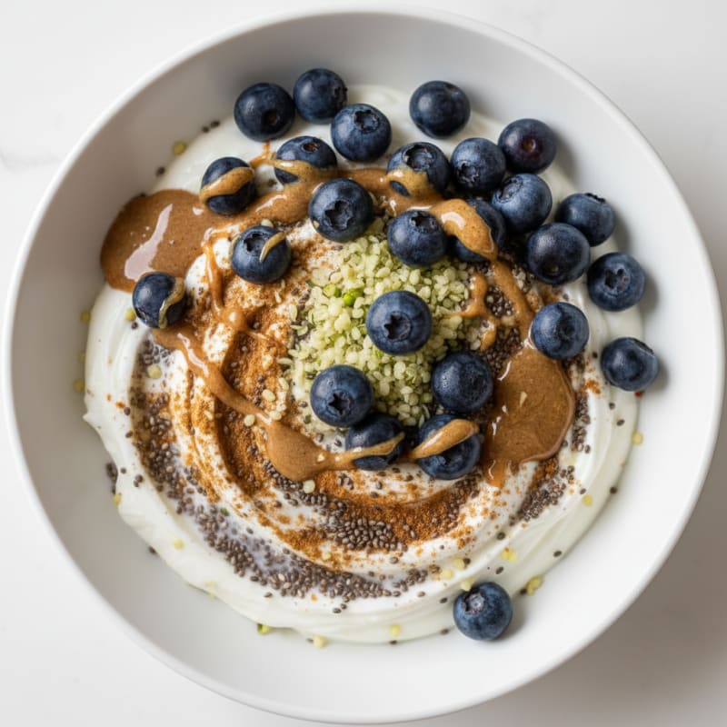 Blueberry Chia Seed Power Bowl