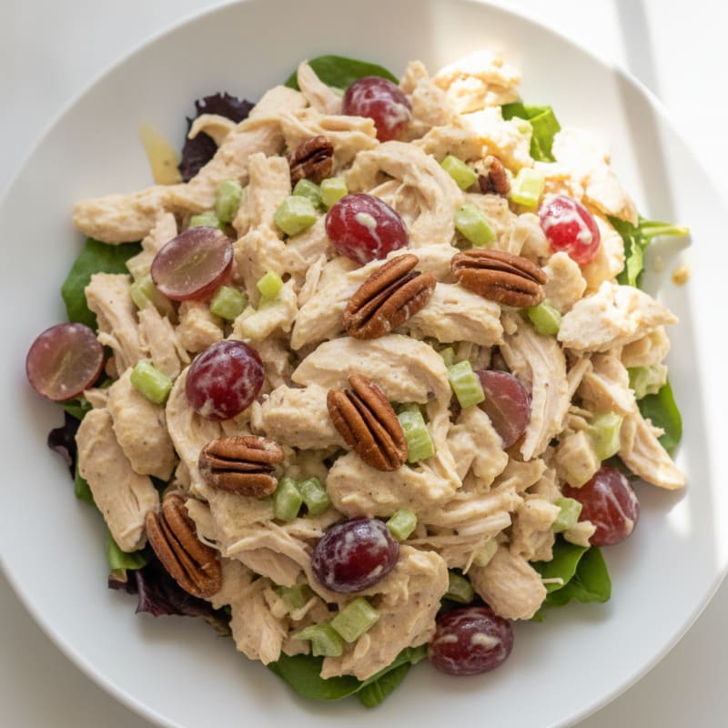 Chicken Salad with Grapes and Pecans