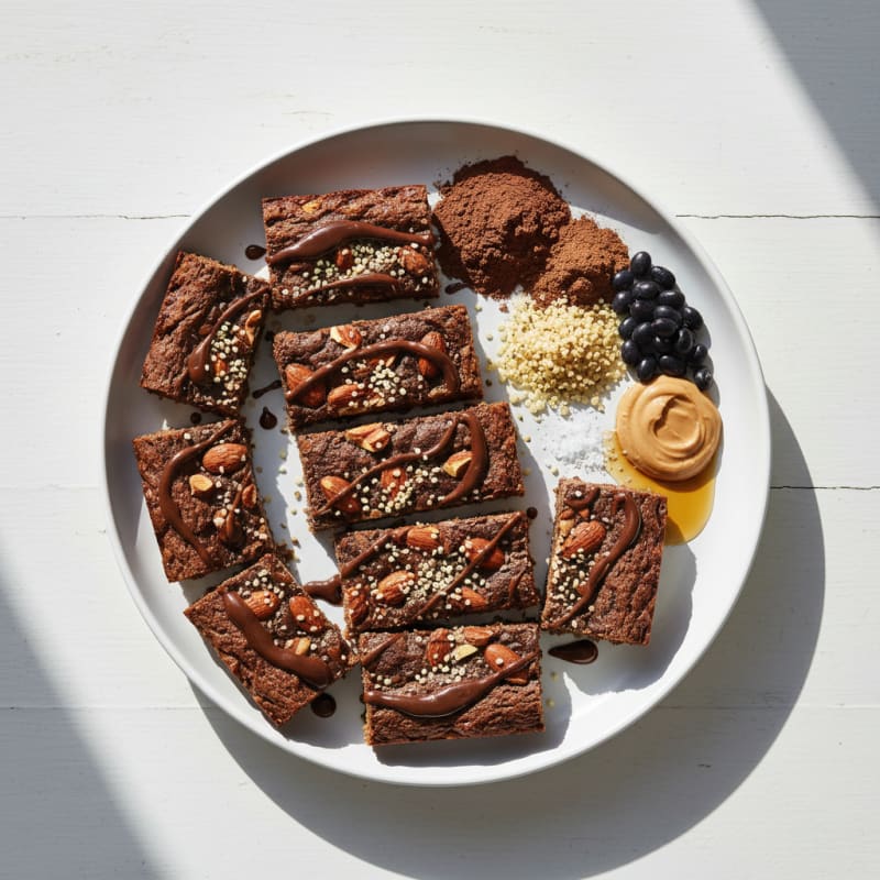 Chocolatey Nut Butter Protein Bars