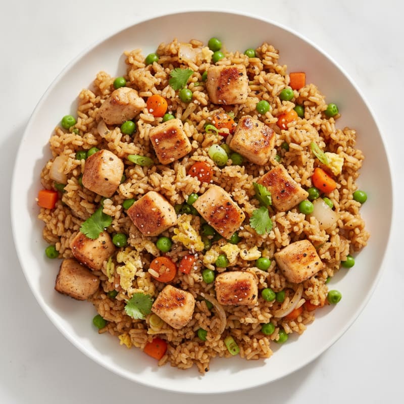 Savory Chicken and Vegetable Fried Rice