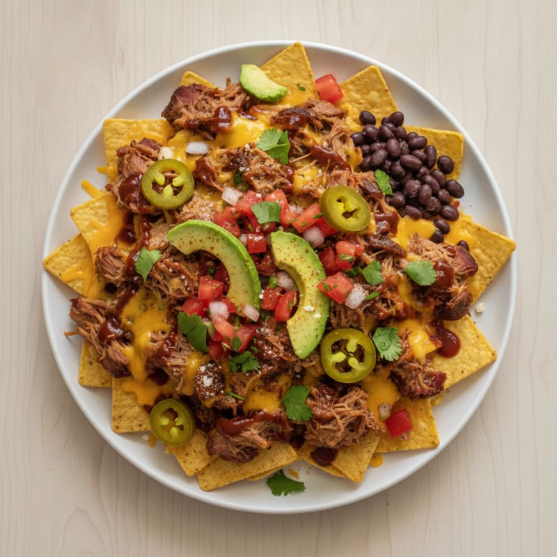 Smoky Pulled Pork Nachos
