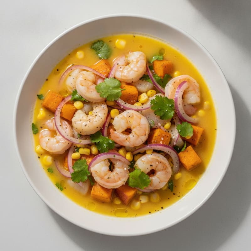 Peruvian Shrimp and Scallop Ceviche