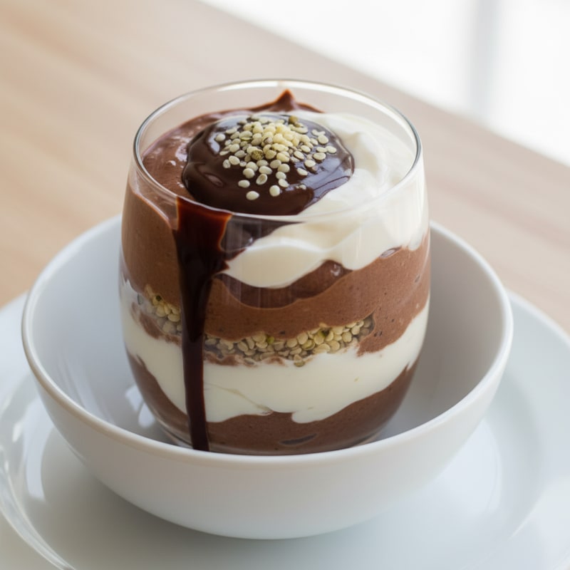 Chocolate Peanut Butter Yogurt Parfait