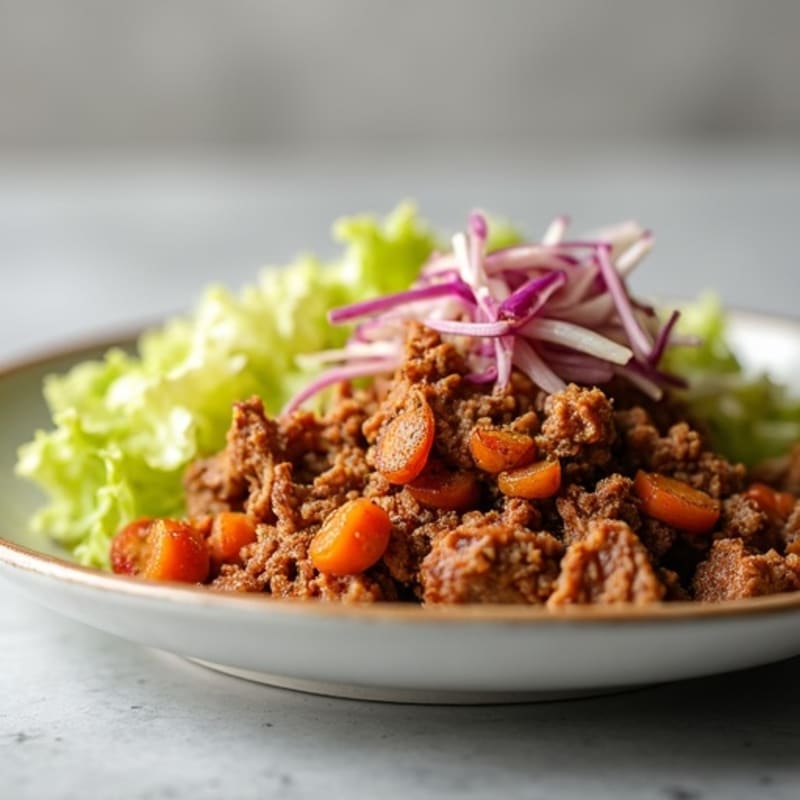 Slow Cooked Lean Pulled Pork with Tangy Cabbage Slaw