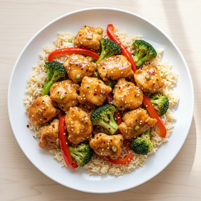 General Tso's Chicken Stir-Fry