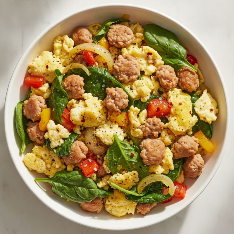 Savory Sausage and Egg Breakfast Bowl