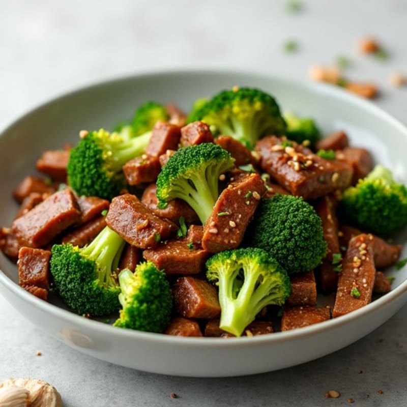 Savory Garlic Ginger Beef and Broccoli Stir-Fry