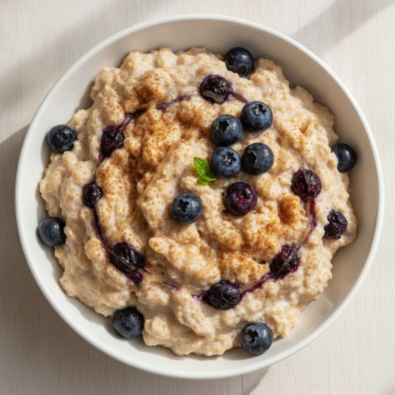 Classic Oatmeal with Berries