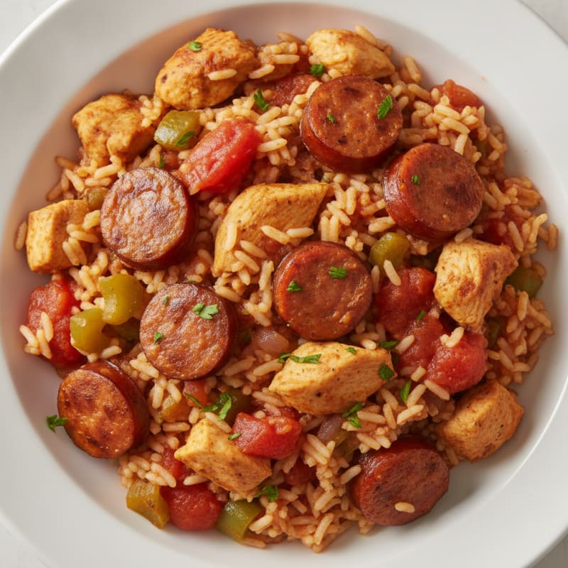 Creole Jambalaya with Andouille Sausage