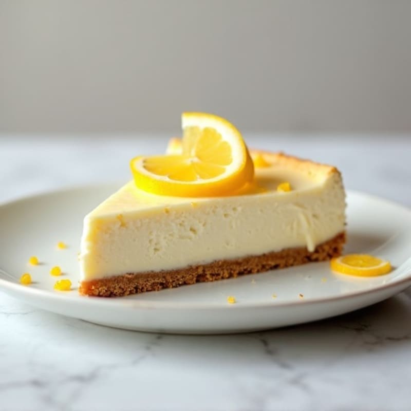 Creamy Greek Yogurt Protein Cheesecake