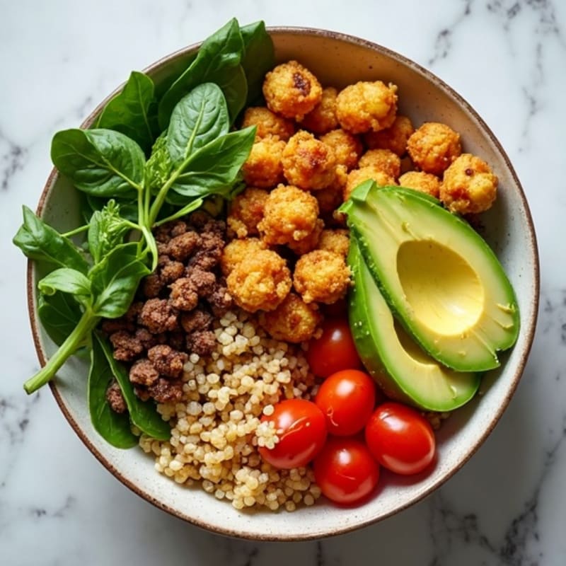 Crispy Roasted Chickpea Buddha Bowl