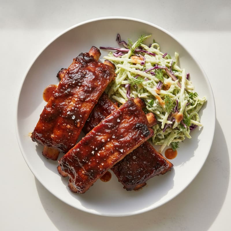 Sticky BBQ Baby Back Ribs