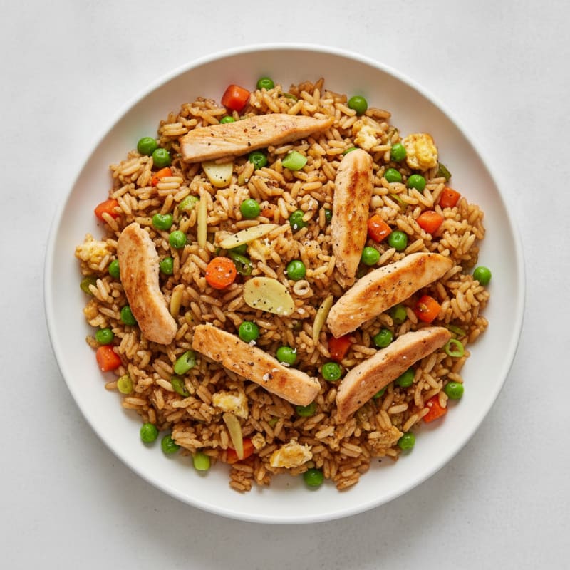 Chicken Fried Rice with Vegetables