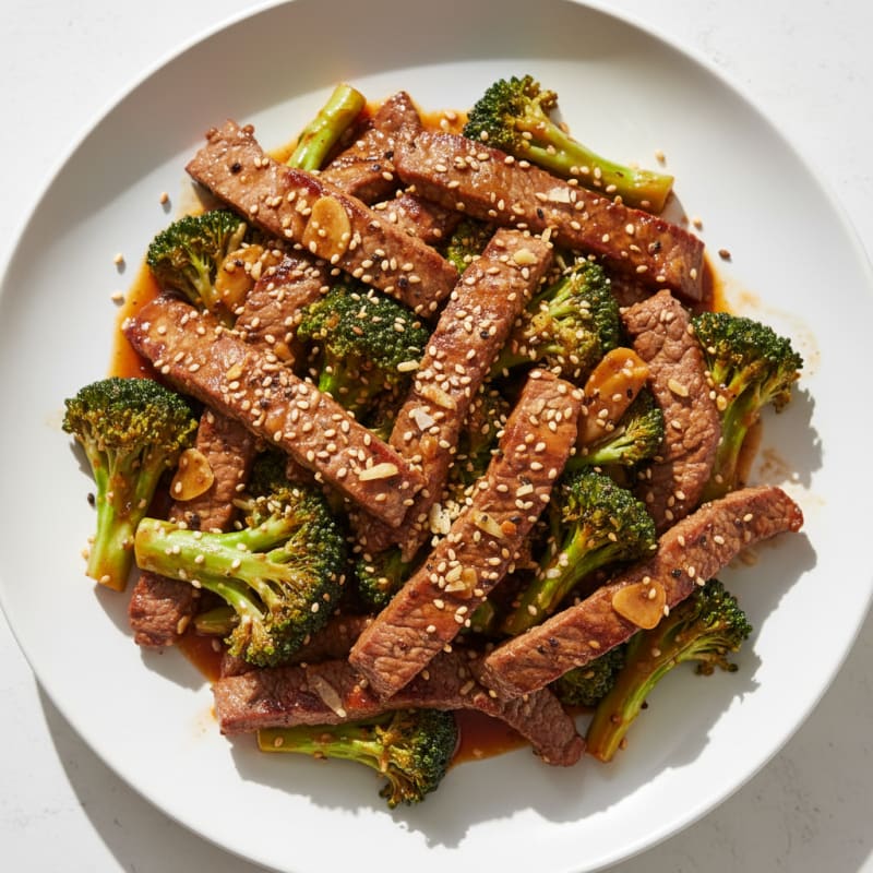 Tender Sesame Beef and Broccoli Stir-Fry