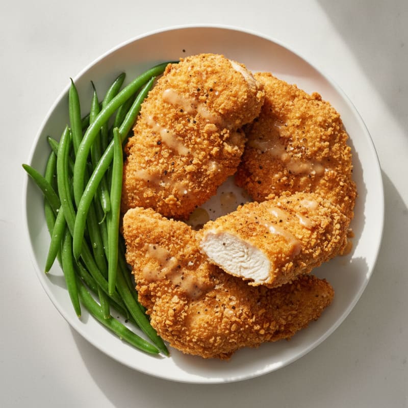 Crispy Buttermilk Fried Chicken