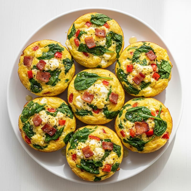 Savory Bacon Egg Breakfast Muffins