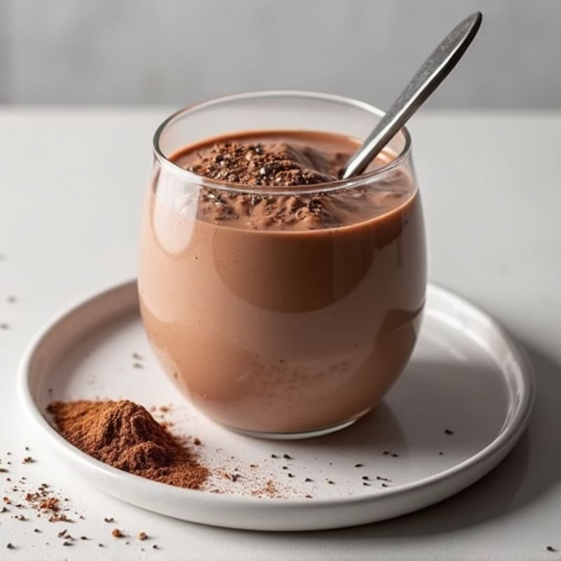 High-Protein Chocolate Greek Yogurt Mousse